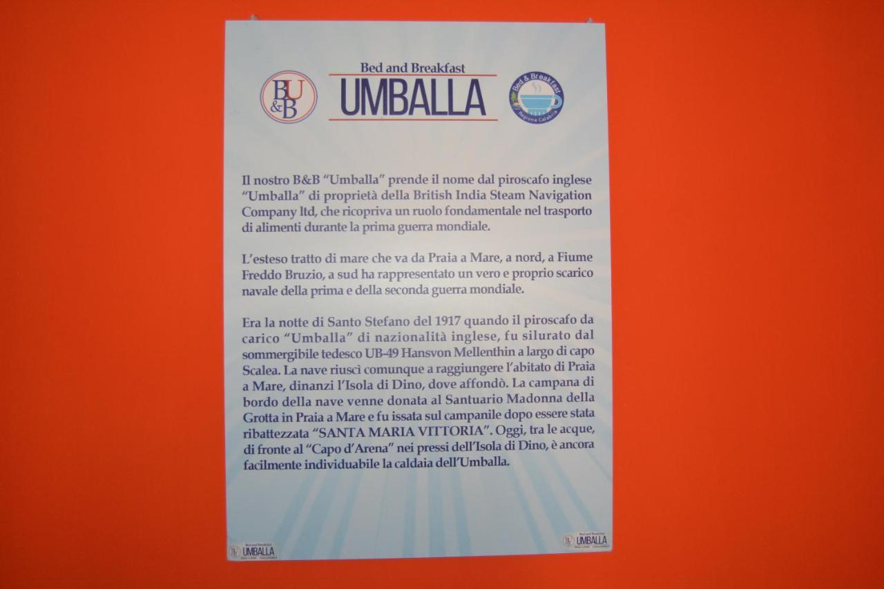 פראייה א מארה B&B Umballa מראה חיצוני תמונה